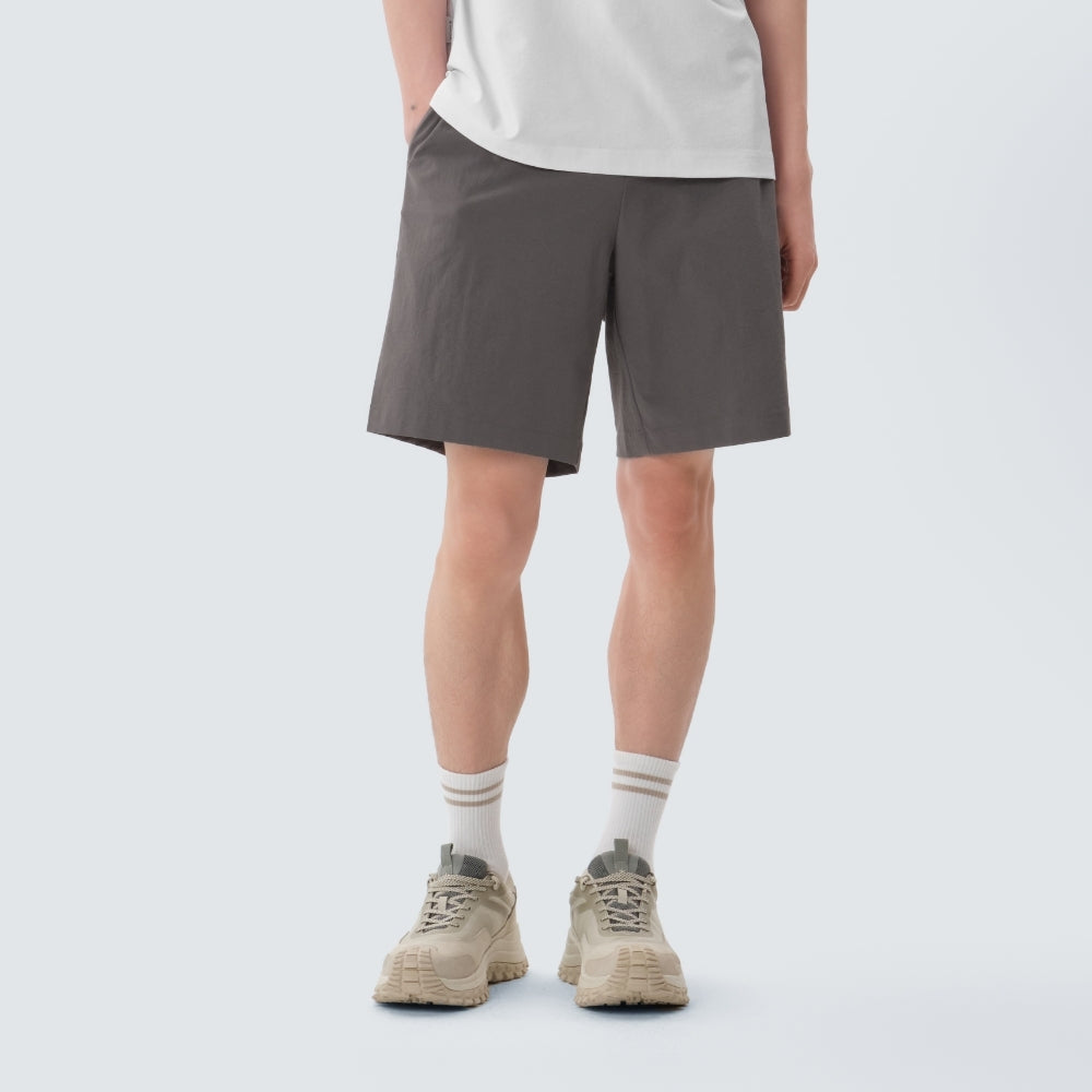 클래식 우븐 반바지 Dark Khaki