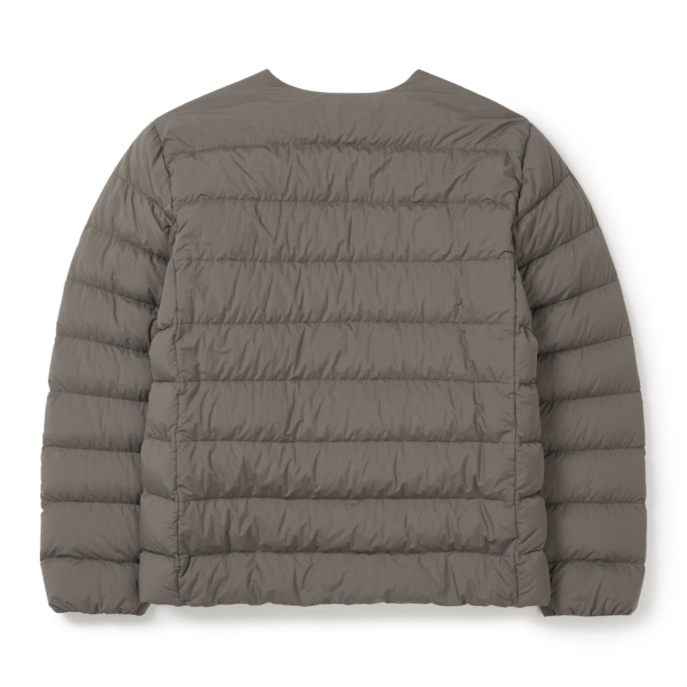 에어리 라운드넥 경량 다운 자켓 Dark Khaki