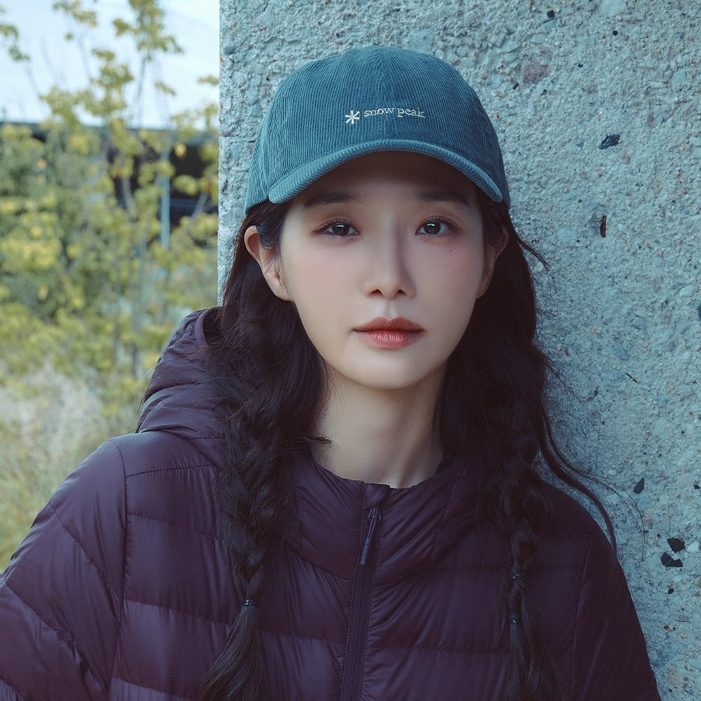 코듀로이 볼캡 Light Blue