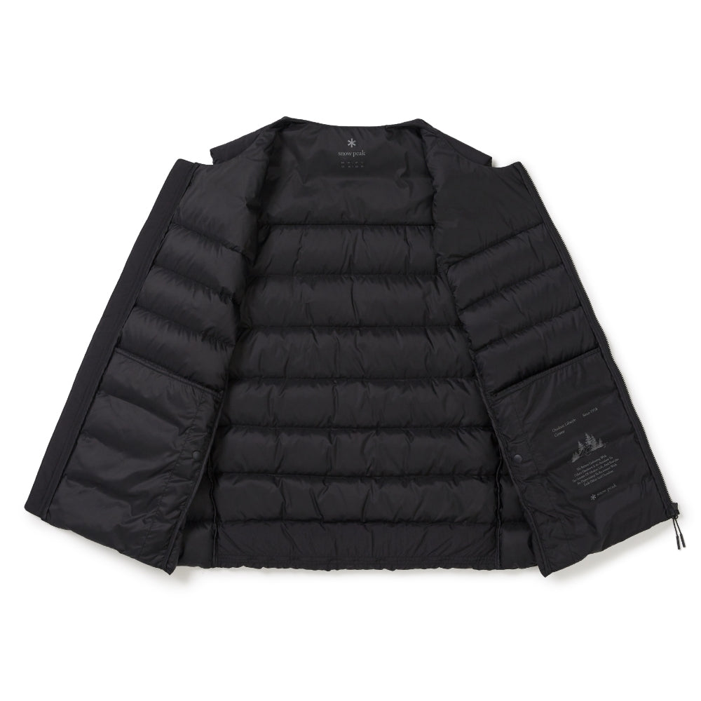에어리 라운드넥 경량 다운 베스트 Dark Charcoal