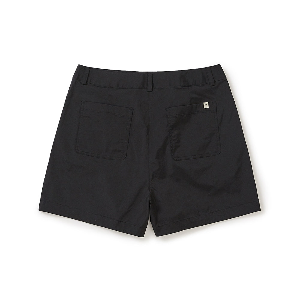 워크 여성 베이직 반바지 Black