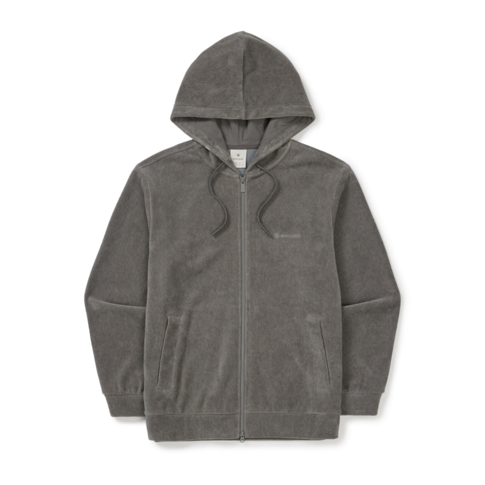 코듀로이 후드 집업 Dark Gray