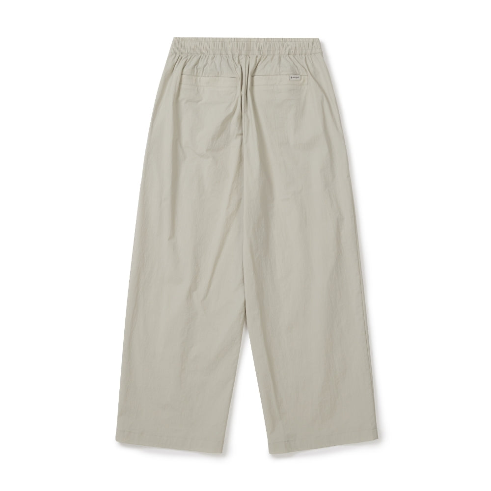 루트 여성 세미 와이드 팬츠 Light Beige