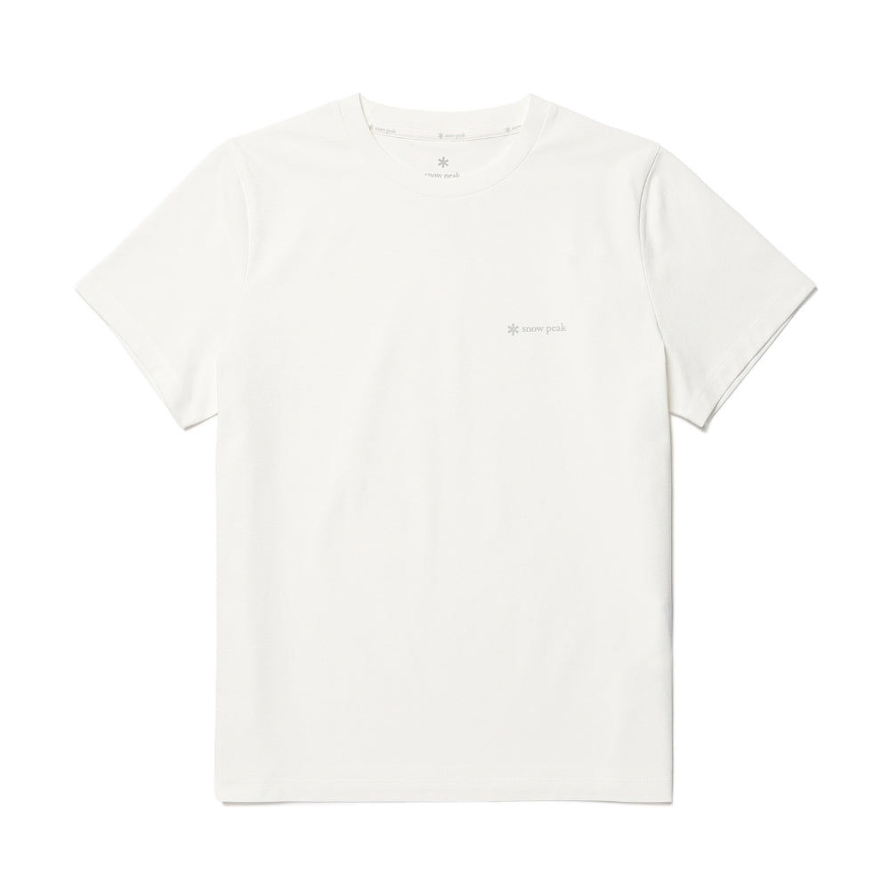 퀵드라이 여성 베이직 반팔 티셔츠 Off White