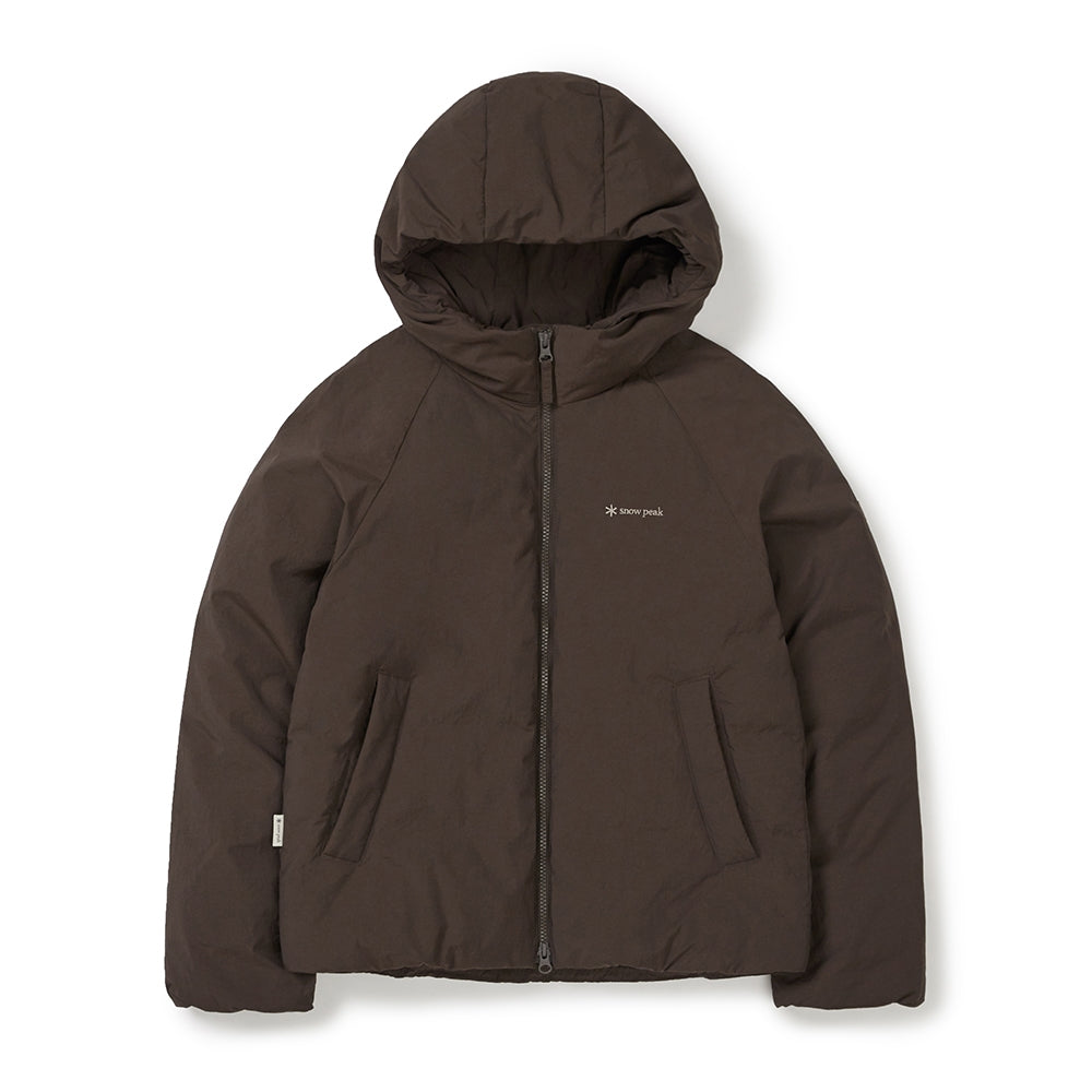 랜드 여성 후드 경량 다운 자켓 Choco Brown