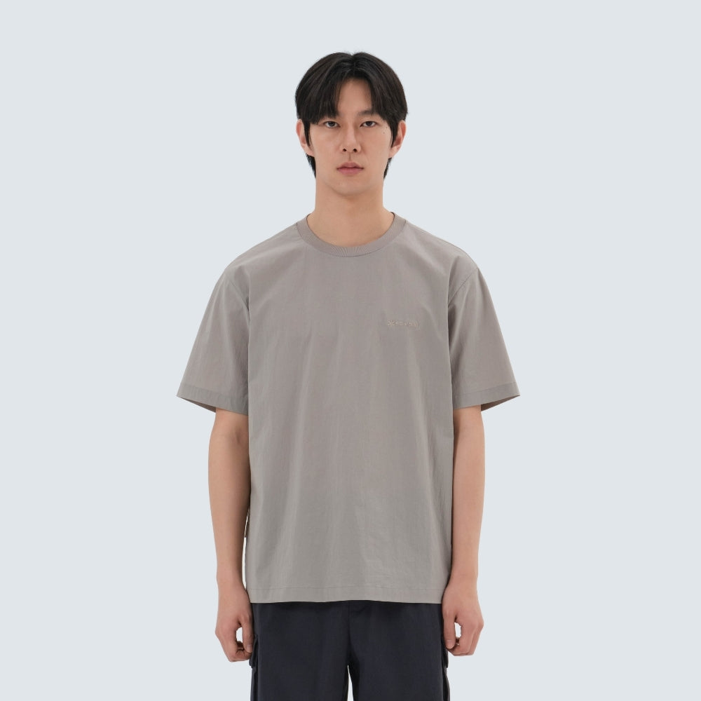 루트 베이직 반팔 티셔츠 Fog Gray