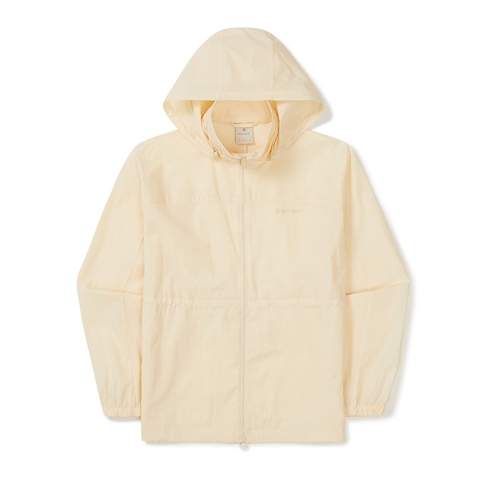 에어닷 여성 후드 탈부착 바람막이 Pastel Yellow
