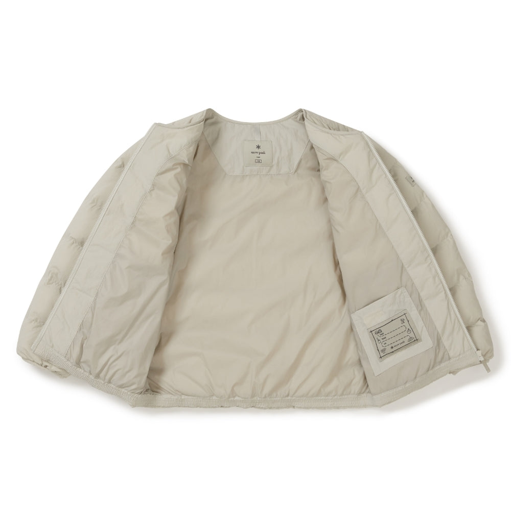 키즈 랜드 경량 다운 자켓 Light Beige