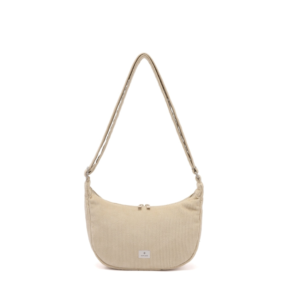 코듀로이 스몰 호보백 Light Beige