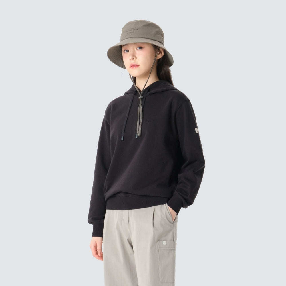 여성 후드 티셔츠 Dark Charcoal