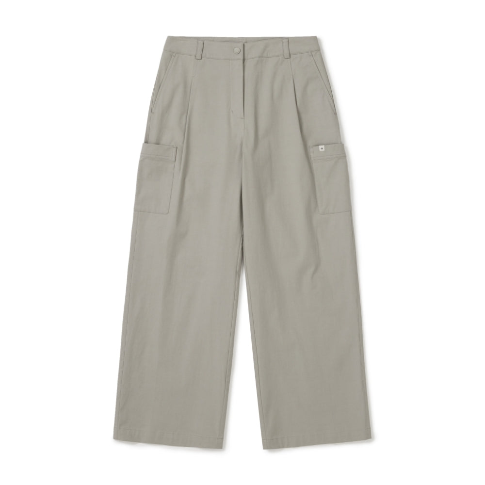클랜드 여성 와이드 팬츠 Fog Gray