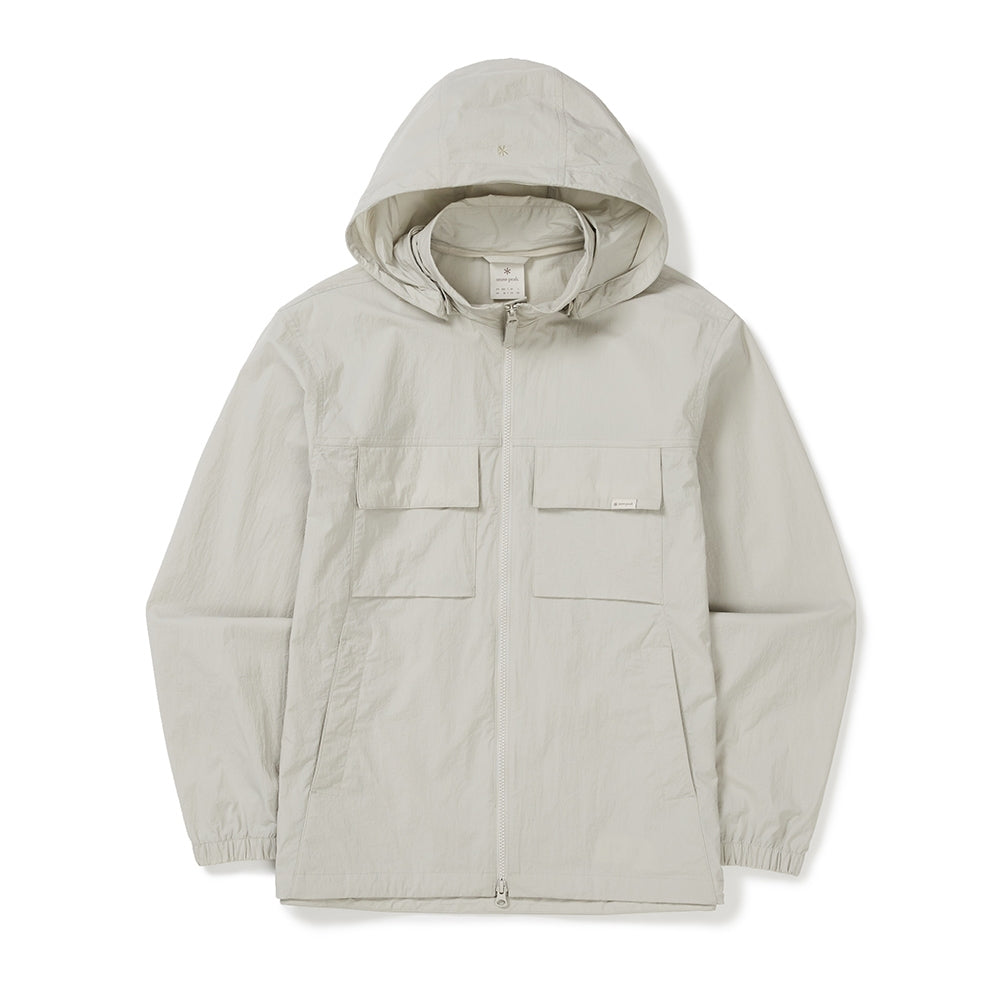 루트 후드 탈부착 바람막이 Light Beige