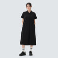 루트 카라 원피스 Black