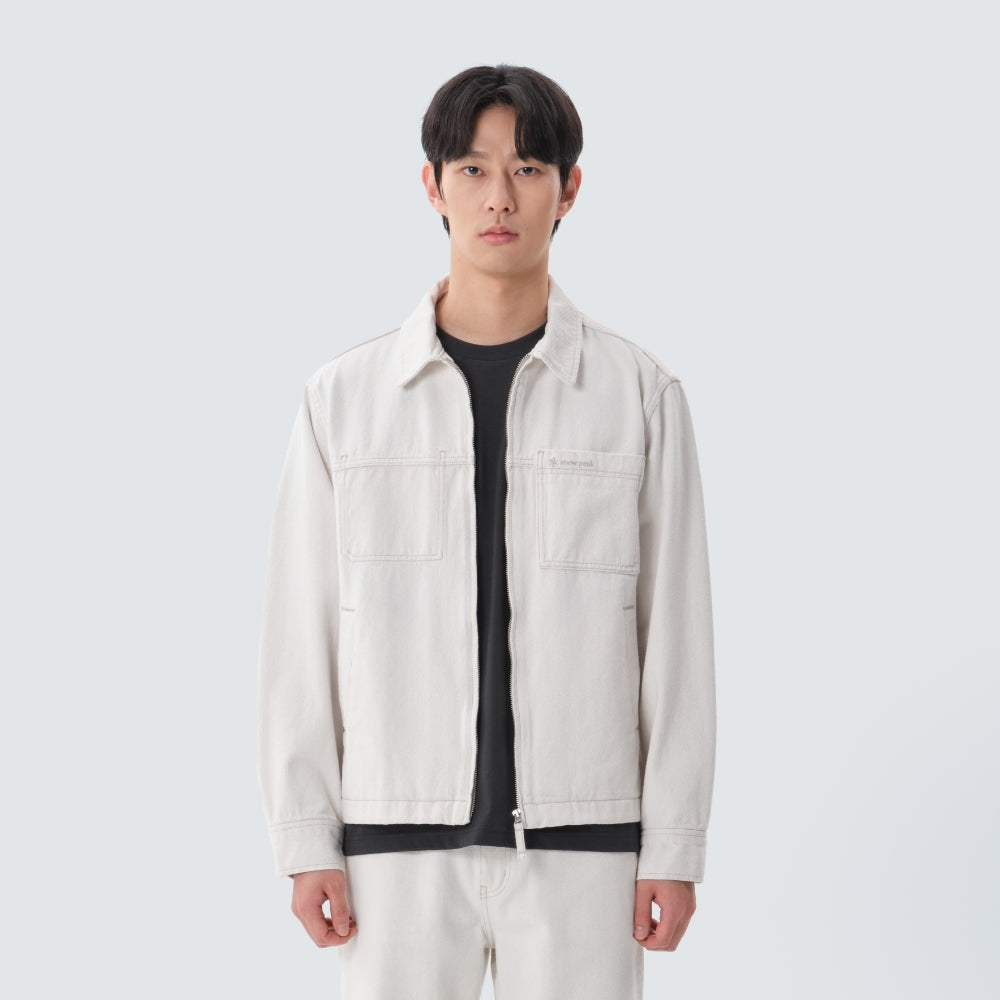데님 자켓 Ivory