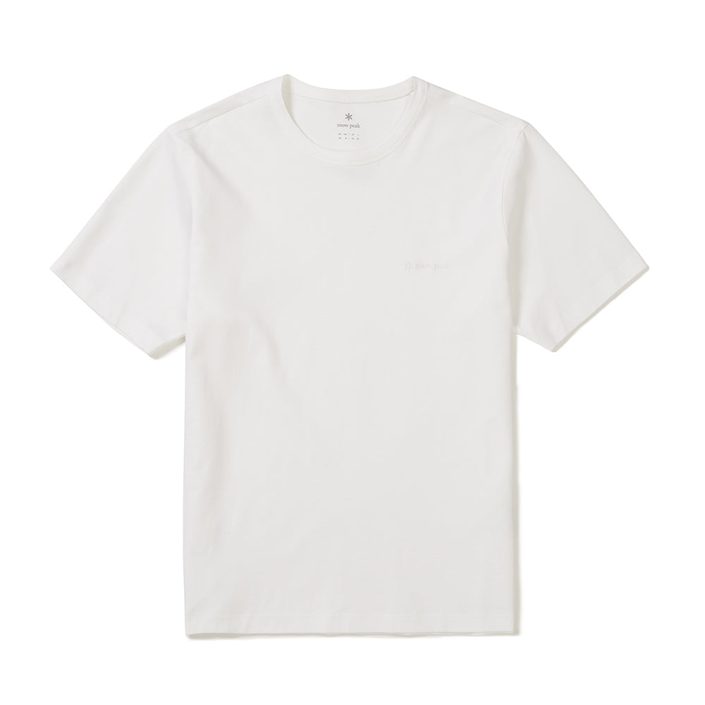 수피마 실켓 반팔 티셔츠 White
