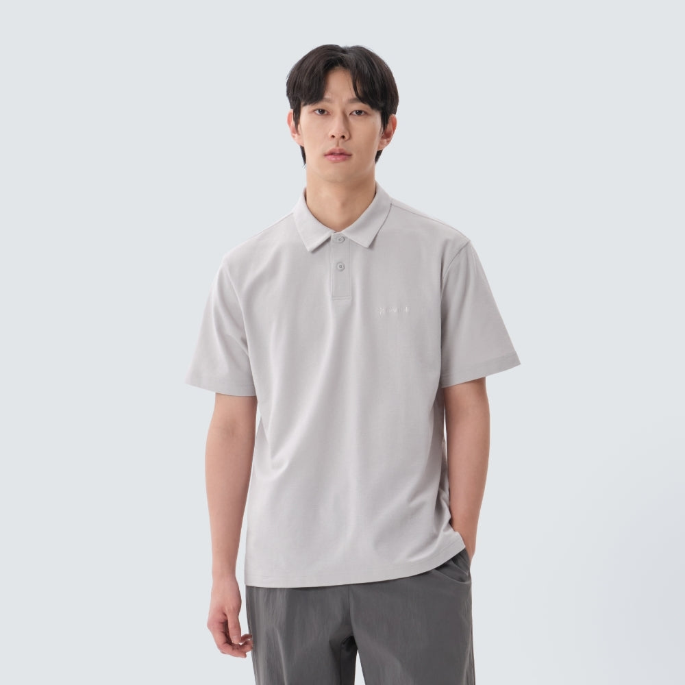 소로나 반팔 폴로 티셔츠 Ice Gray