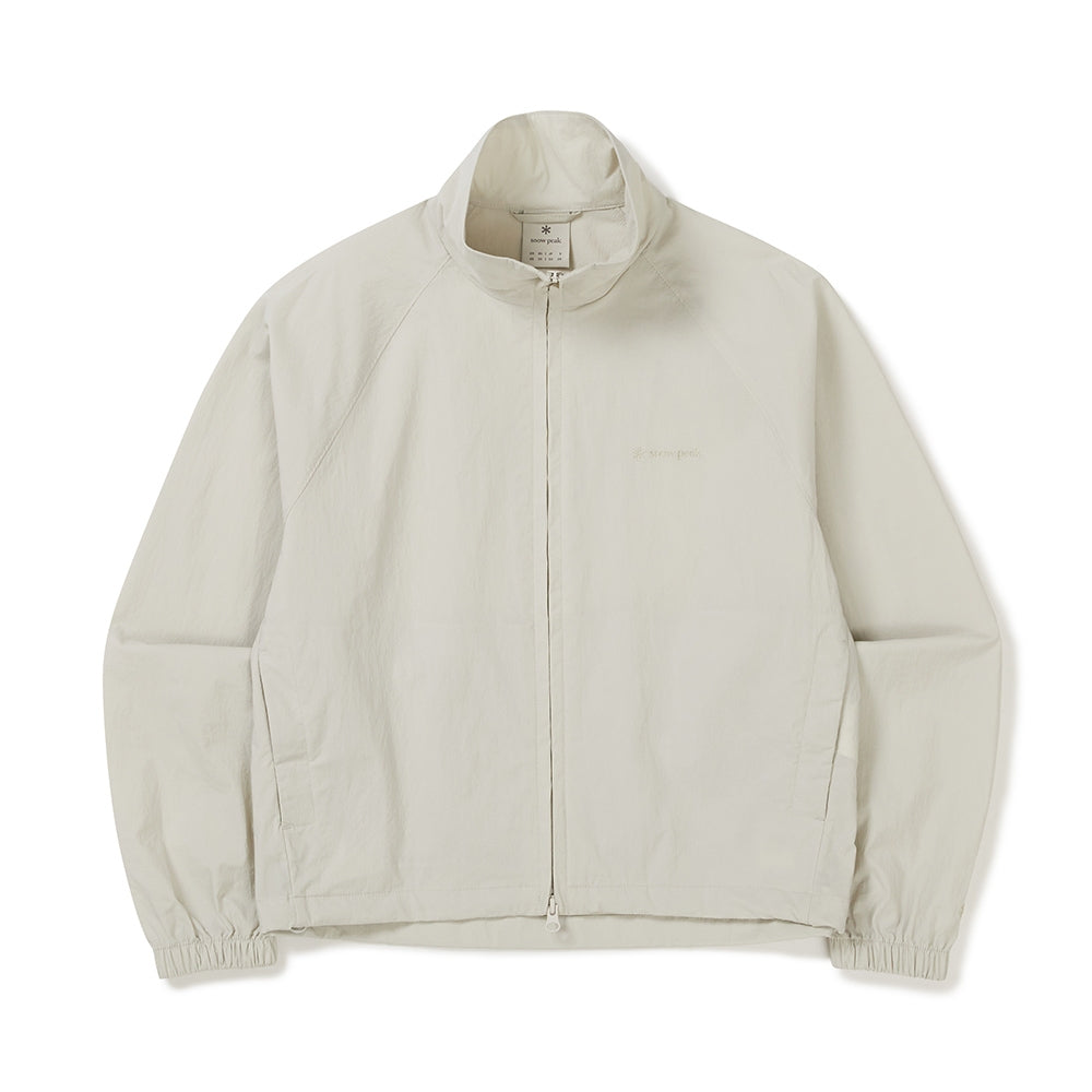 루트 여성 스탠드넥 바람막이 Light Beige