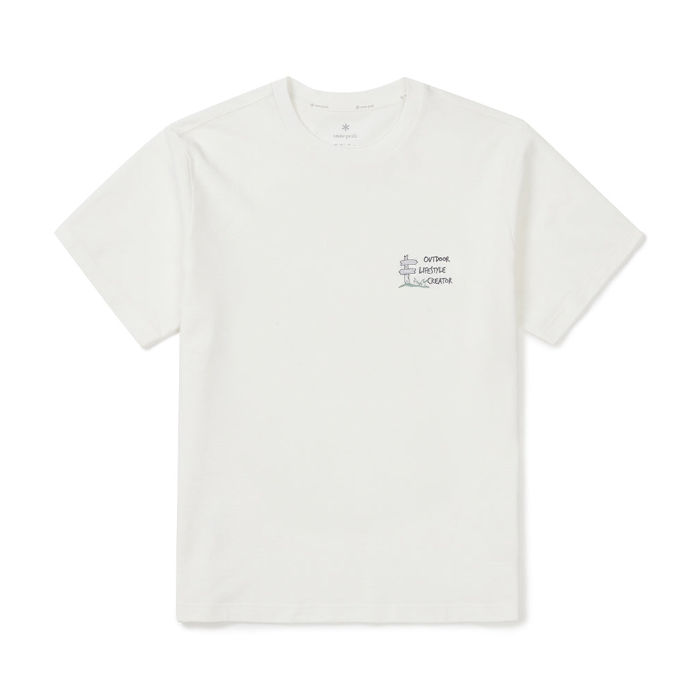 소로나 기어 반팔 티셔츠 Off White