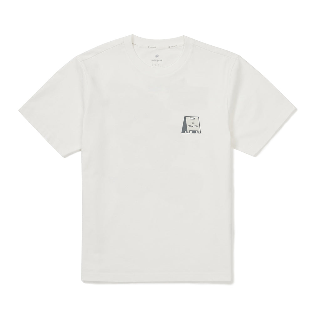 에어로쿨 머그 반팔 티셔츠 Off White