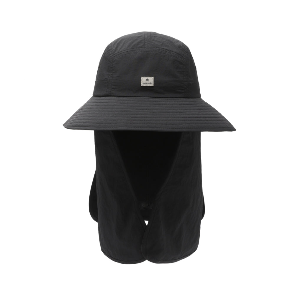 에코 타슬란 썬쉐이드 와이드 햇 Black