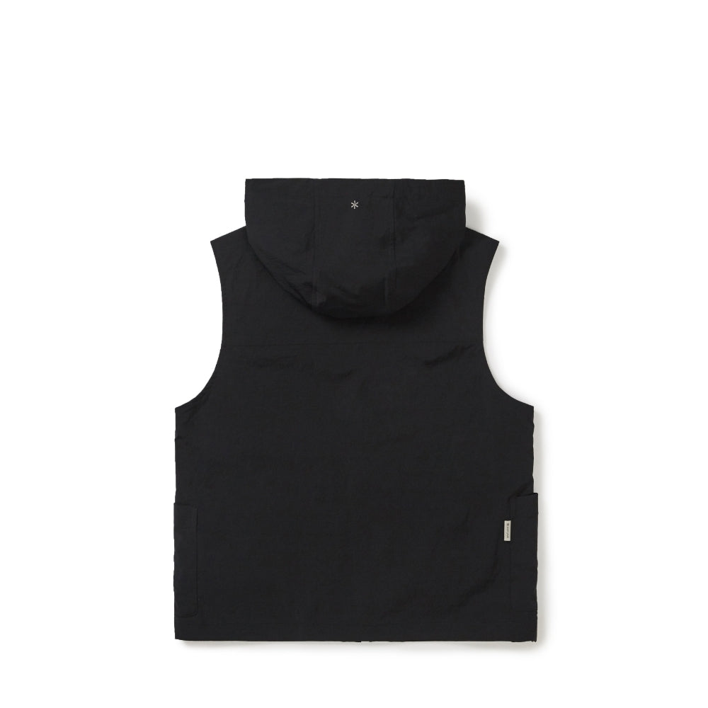 루트 여성 후드 베스트 Black
