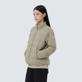 랜드에어 여성 스탠드넥 경량 다운 자켓 Teal Khaki