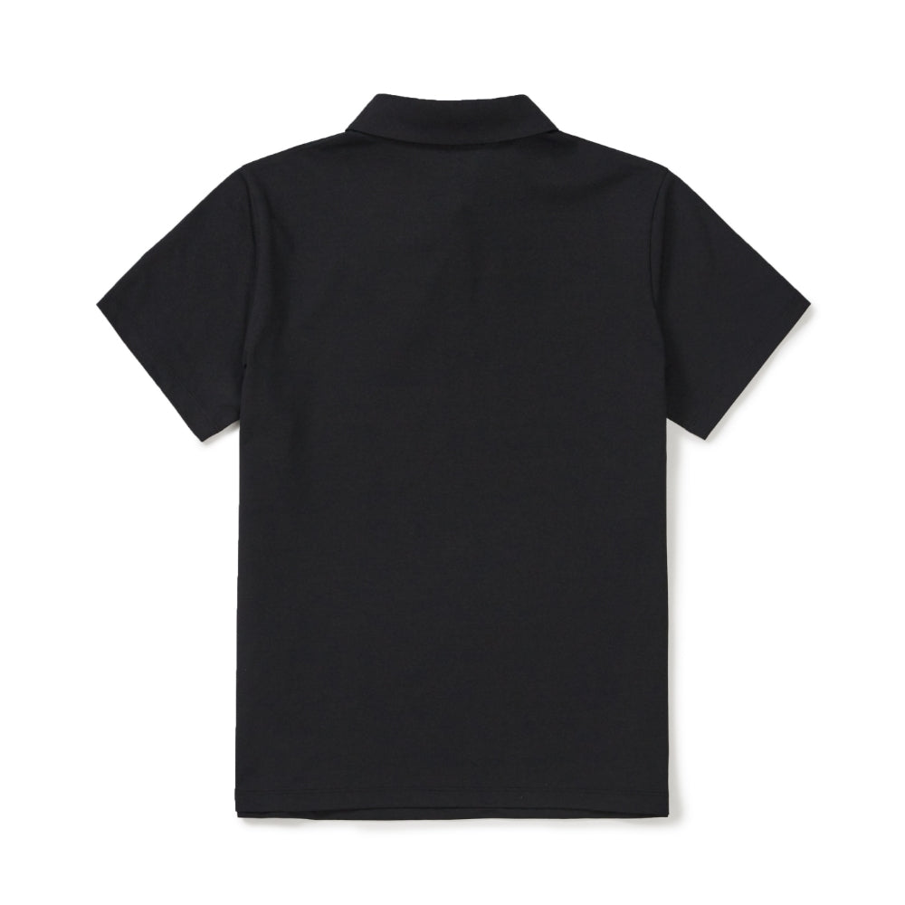 퀵드라이 여성 반팔 폴로 티셔츠 Black