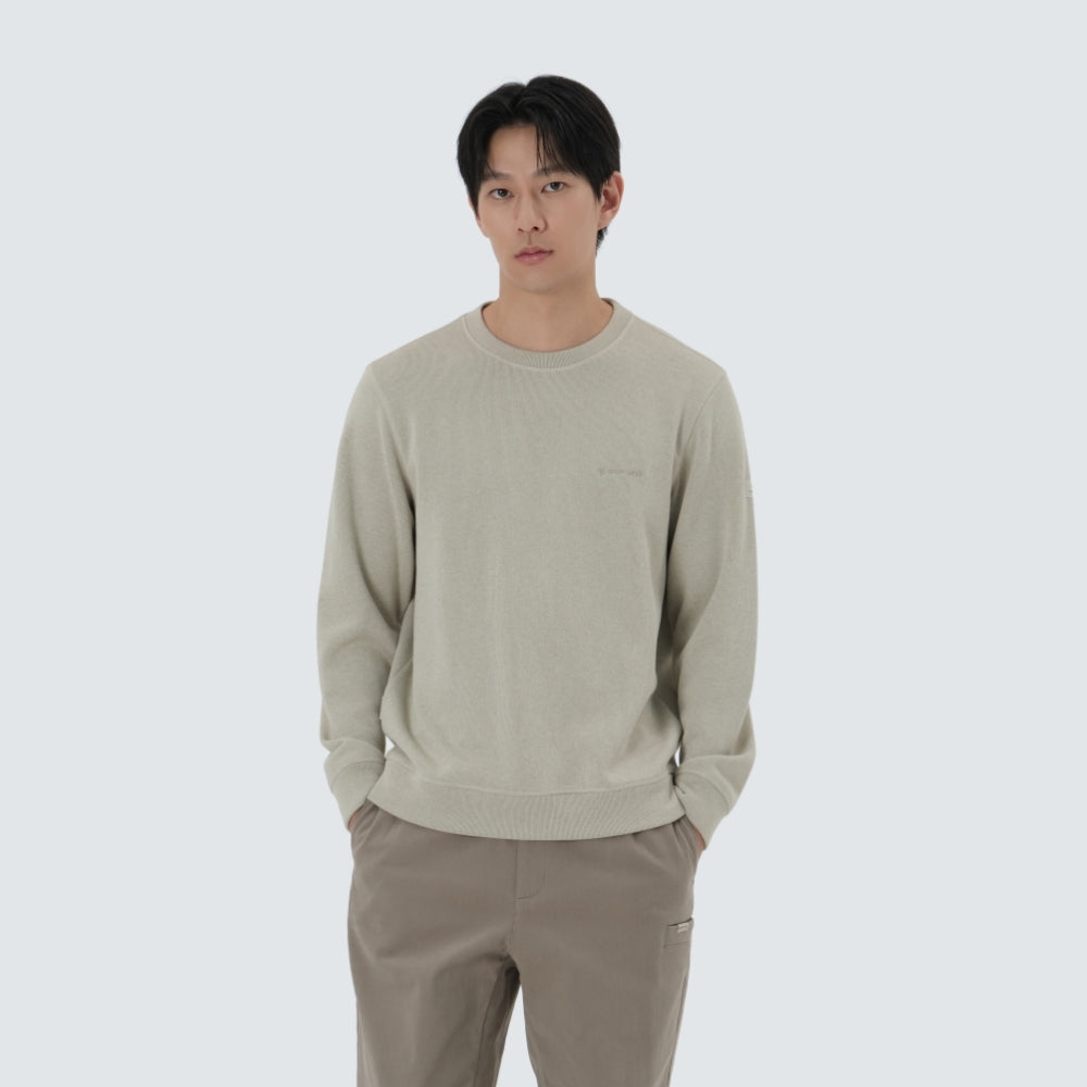 니트 맨투맨 Beige