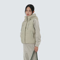 퍼피나 여성 후드 다운 베스트 Pastel Olive