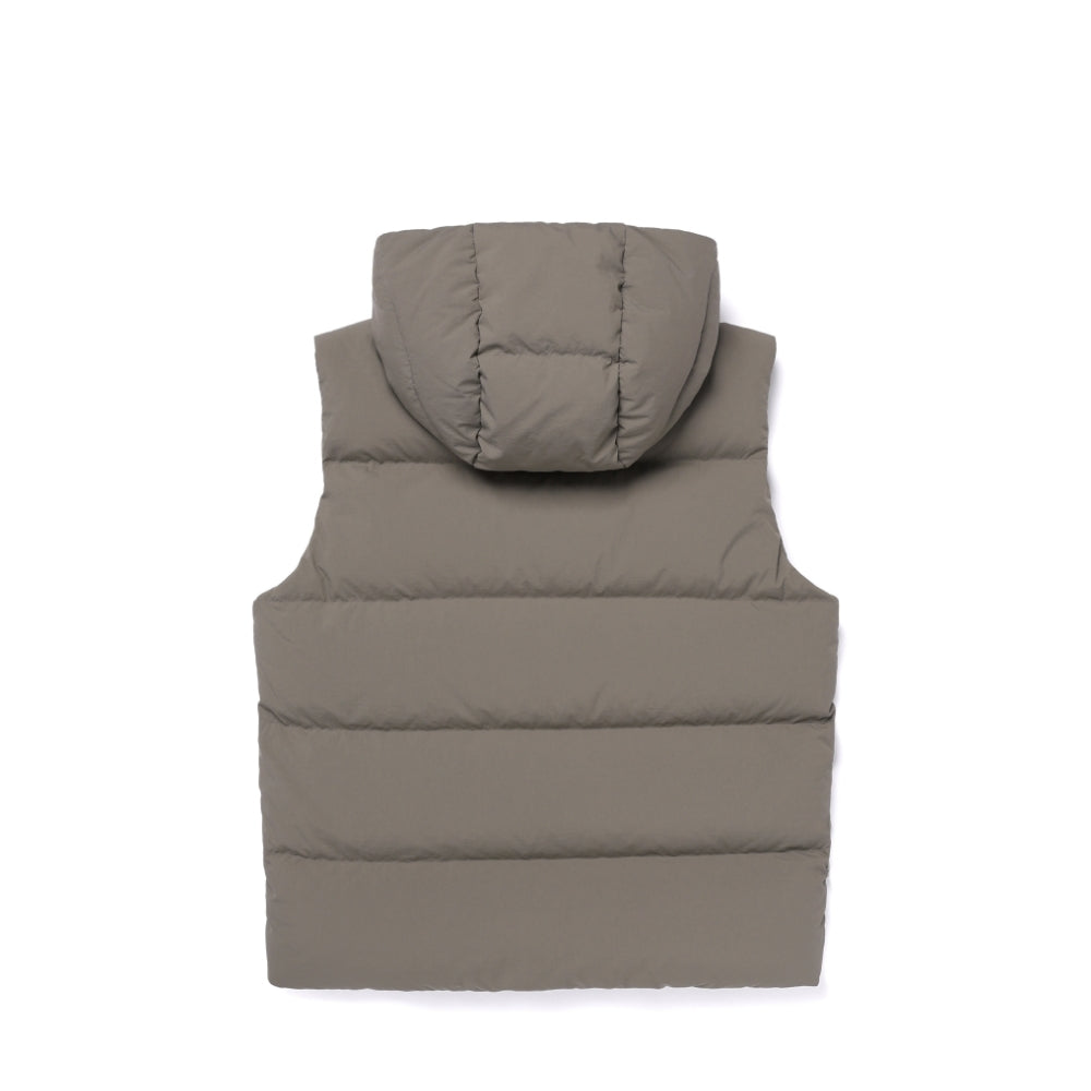 랜드 후드 헤비 다운 베스트 Dark Khaki