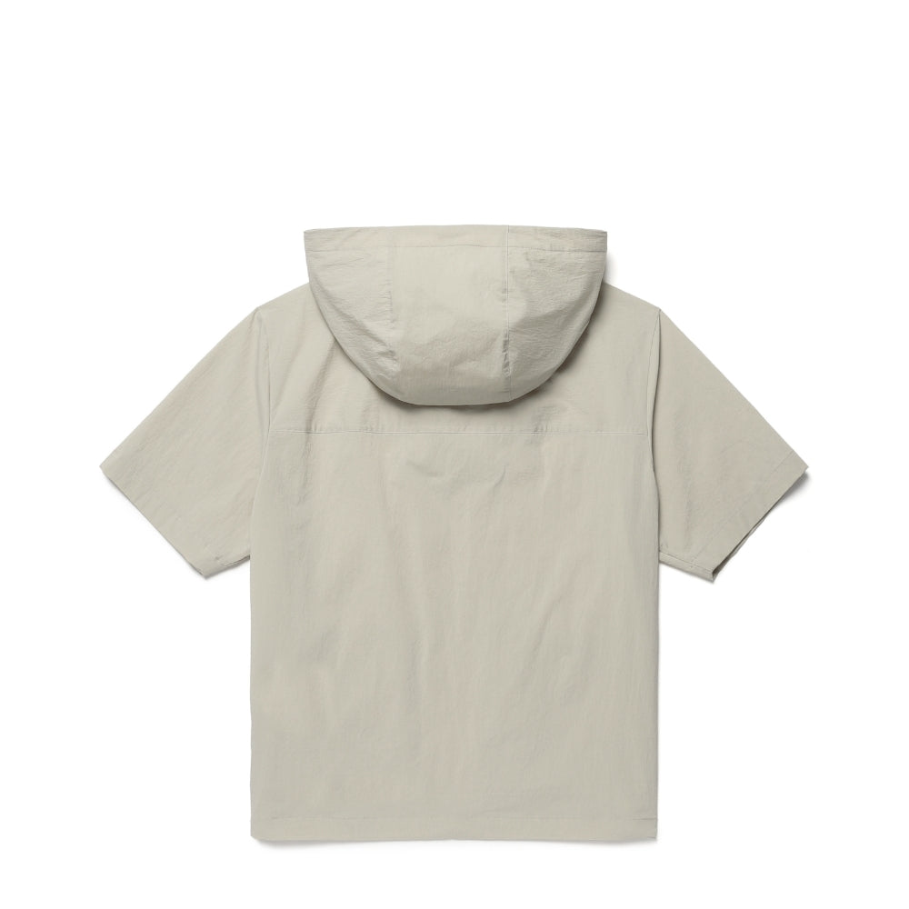 루트 여성 후드 반팔 아노락 Light Beige