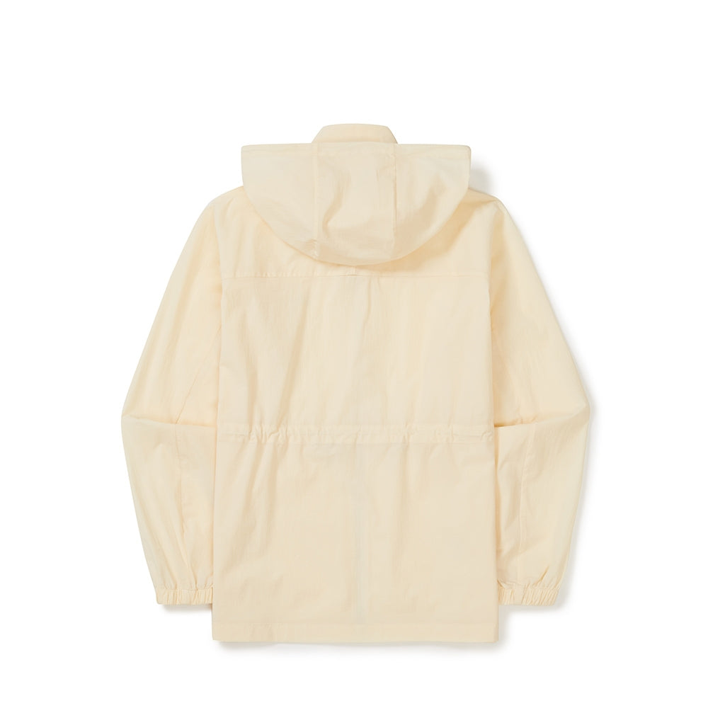 에어닷 여성 후드 탈부착 바람막이 Pastel Yellow