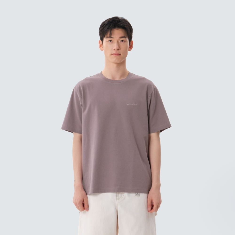 소로나 베이직 반팔 티셔츠 Dusty Violet