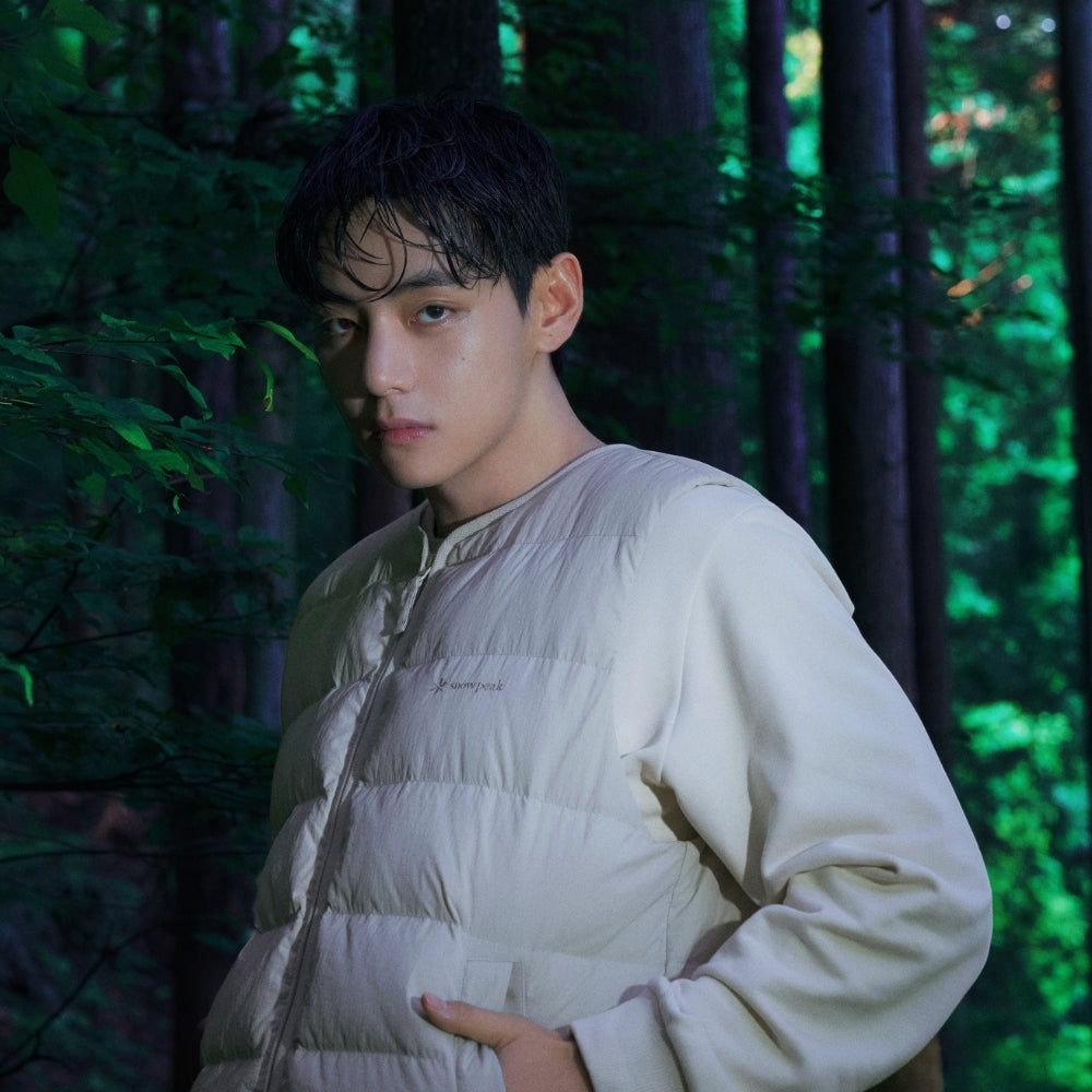 랜드 경량 다운 베스트 Light Beige