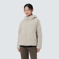 랜드 여성 후드 경량 다운 자켓 Light Beige