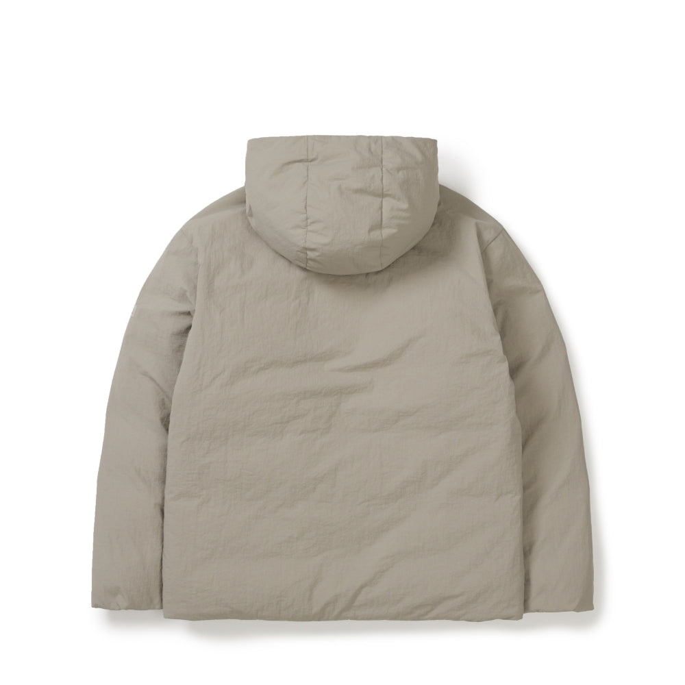 랜드 후드 경량 다운 자켓 Fog Gray