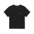 소로나 여성 세미크롭 반팔 티셔츠 Black