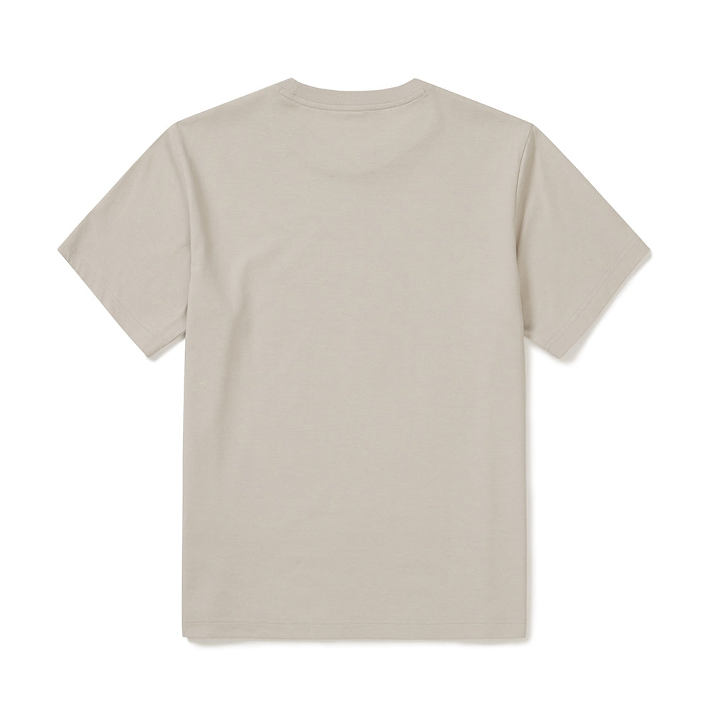 아스킨 빅로고 반팔 티셔츠 Sand Beige