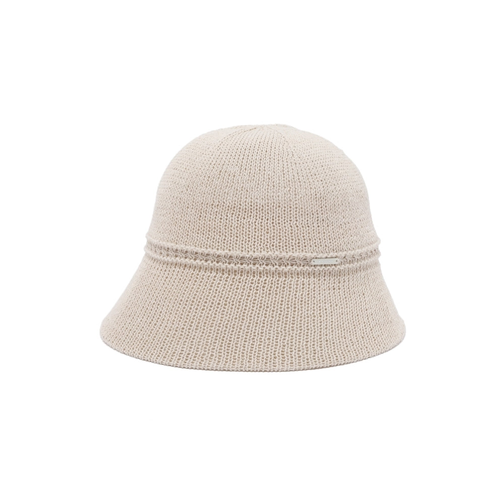 여성 니트 햇 Light Beige