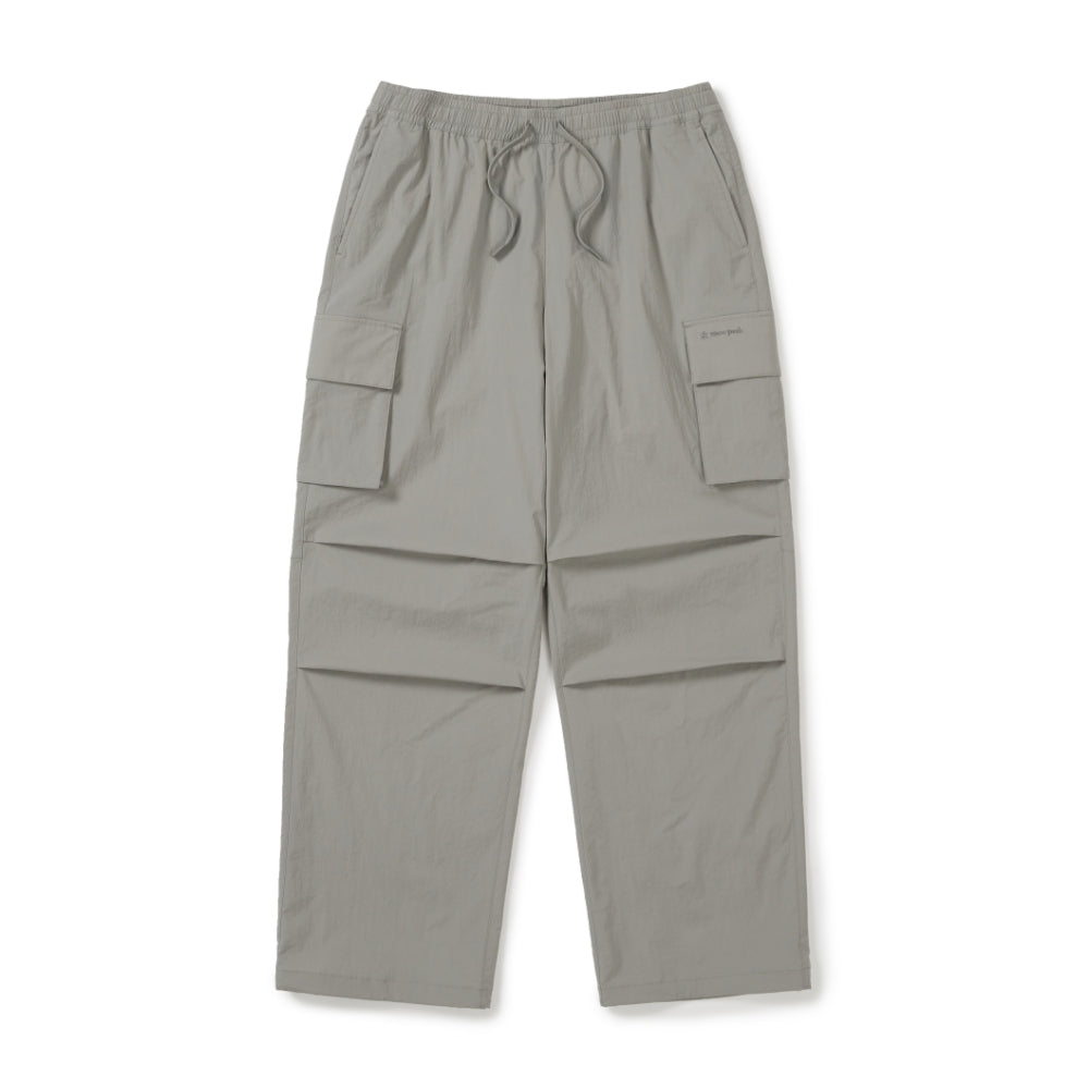 루트 스트링 와이드 팬츠 Fog Gray