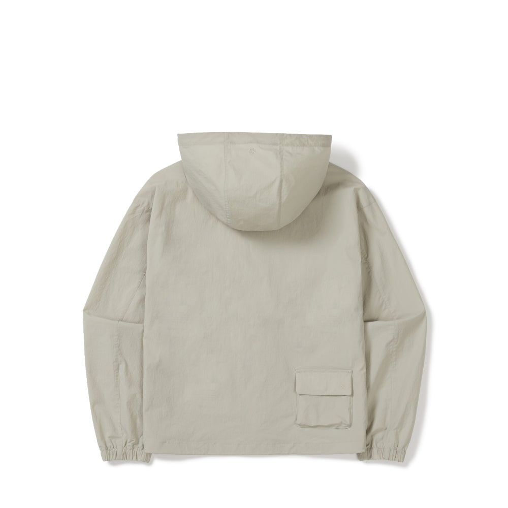 루트 여성 포켓 바람막이 Light Beige