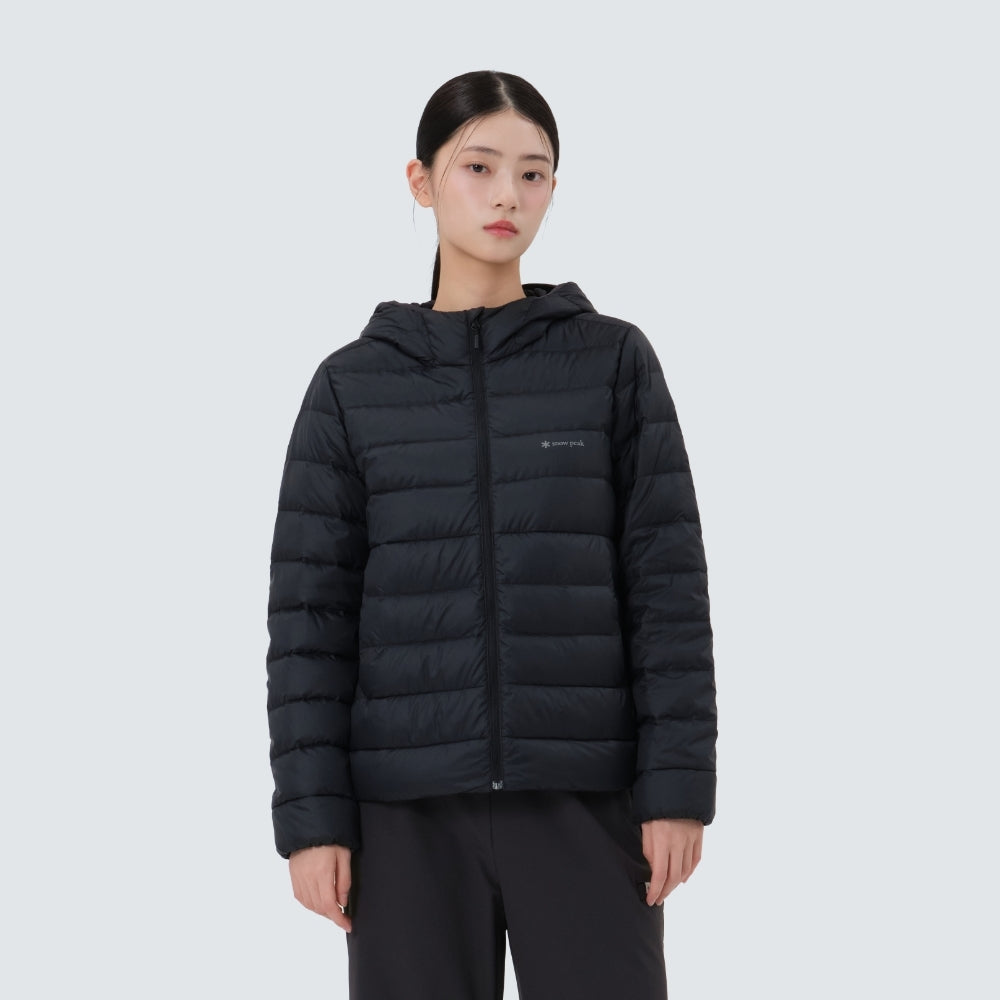 에어노바 퍼텍스 여성 경량 다운 자켓 Black