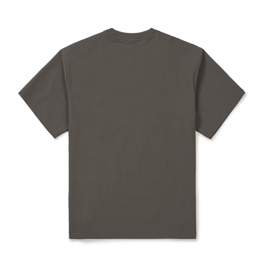 클래식 우븐 반팔 티셔츠 Dark Khaki