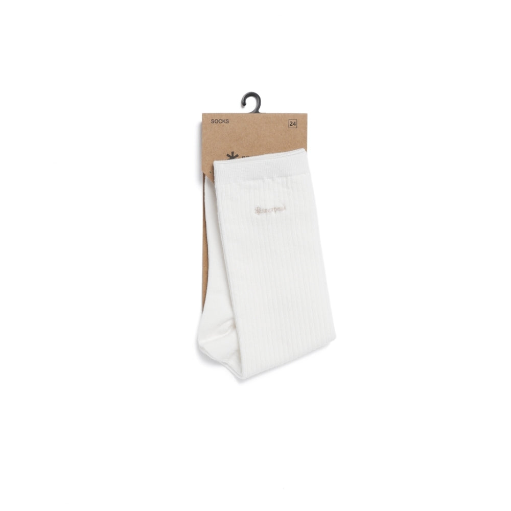 여성 로제 장목 삭스 Off White