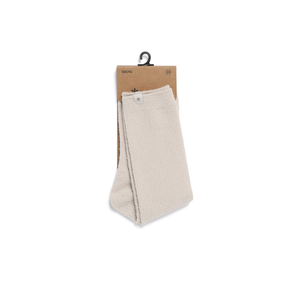 여성 코지 장목 삭스 Beige