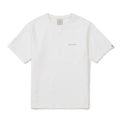 클래식 우븐 여성 반팔 티셔츠 White