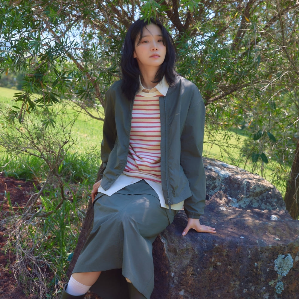경량 타슬란 디테쳐블 스커트 Rustic Khaki