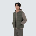 랜드 경량 다운 베스트 Khaki