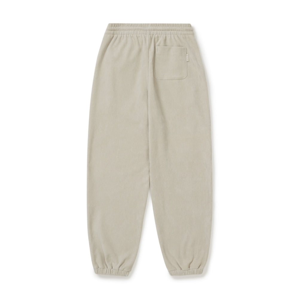 코듀로이 여성 조거 팬츠 Light Beige