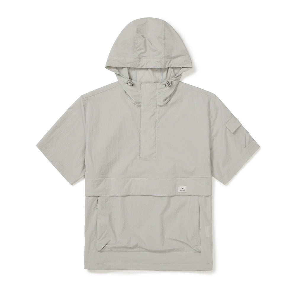루트 후드 반팔 아노락 Light Gray